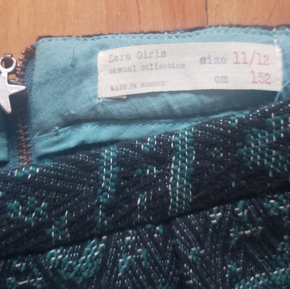 ZARA Girls Mini Skirt Size 11/12 - Picture 2 of 4